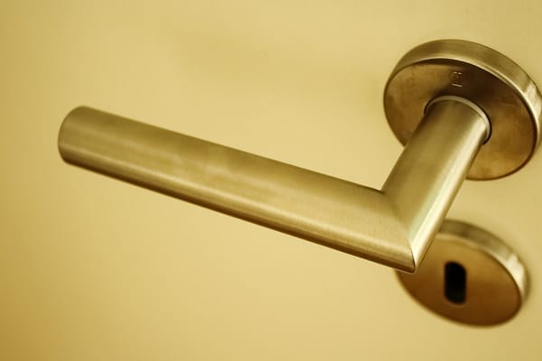 Bronze door knob