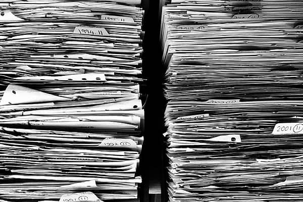 Pile of paper