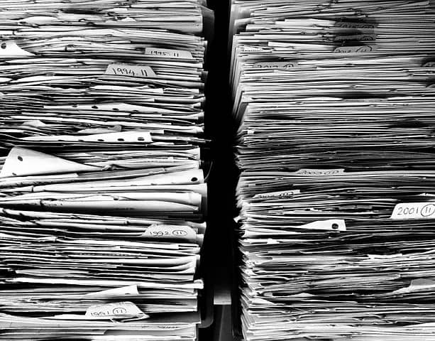 What Your Business Stands To Gain From Document Handling Services Pile of paper